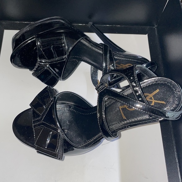 YSL Black Platforms - Picture 6 of 6